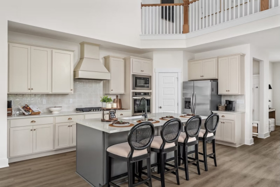 Image of New Homes for Sale built by Davidson Homes in the New Home Community of Woods Crossing!